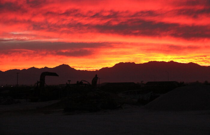 RV travel scenic landscape